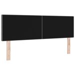 En-tête LED vidaXL Design sur le plan gris clair 72 cm en tissu en velours côtelé