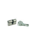 THIRARD - Cylindre double entrée Transit 1  30x30mm  nickelé  5 clés