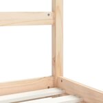 vidaXL Cadre de lit pour enfant 80x160 cm bois de pin massif