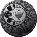 Pièce de monnaie en Argent 20 Dollars g 93.3 (3 oz) Millésime 2024 Day and Night BALD EAGLE