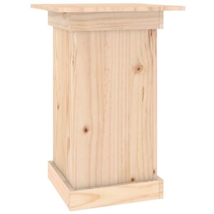 vidaXL Support à fleurs 40x40x60 cm Bois de pin solide