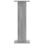 vidaXL Supports pour plantes 2 Pièces sonoma gris bois d'ingénierie