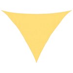 vidaXL Voile d'ombrage 160 g/m² Beige 4x4x5 8 m PEHD