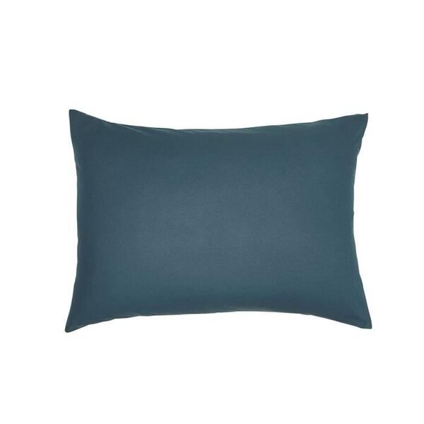 Taie d'oreiller - 50 x 70+5 cm uni - Paon