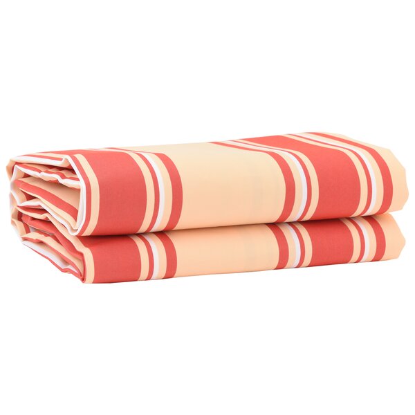 vidaXL Tissu de remplacement d'auvent Multicolore 10x1.6 m