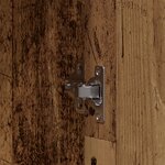 vidaXL Ensemble de mobilier de salle de bain 3 pièces en bois vieilli en bois reconstitué