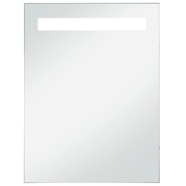 vidaXL Miroir mural à LED pour salle de bains 60x80 cm