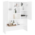vidaXL Meuble pour machine à laver Blanc