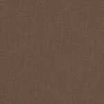 vidaXL Chaise cabriolet marron tissu
