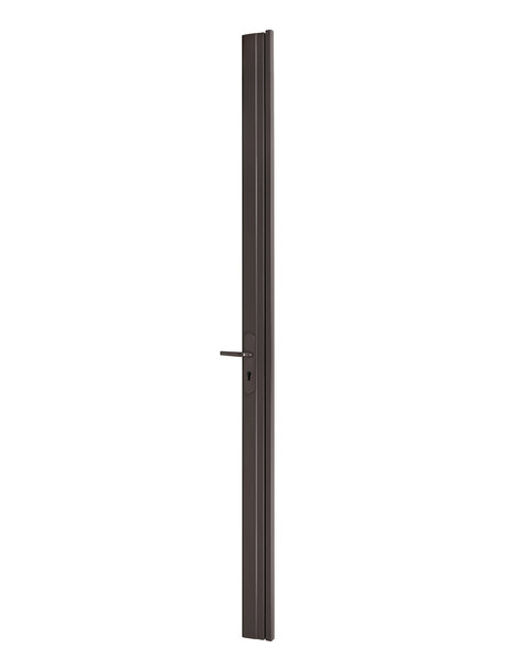 THIRARD - Serrure en applique réversible 3 points latéraux Tribando A2P*  marron  pour porteur hauteur 2250 mm max