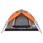 vidaXL Tente de camping à dôme 4 personnes libération rapide