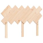 vidaXL Cadre de lit sans matelas 120x200 cm bois de pin massif