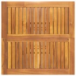 vidaXL Ensemble de bar d'extérieur 5 Pièces Bois d'acacia massif