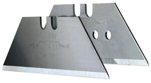 Boite distributrice de 10 lames trapèze pour cutters métal STANLEY BOSTITCH