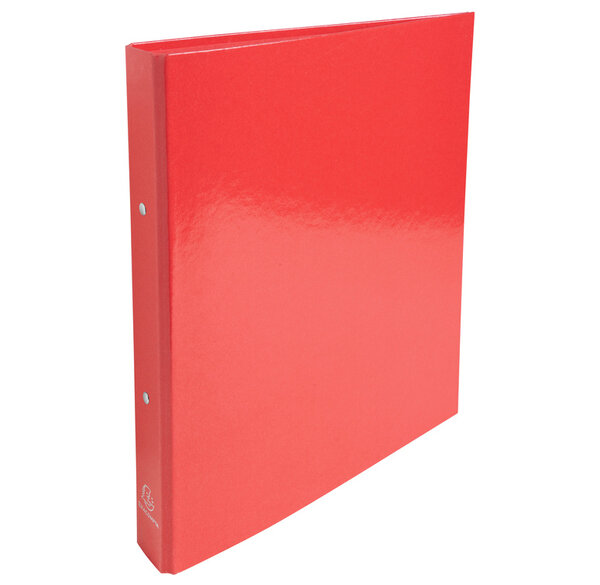 Classeur a4 2 anneaux 30mm iderama - rouge - x 10 - exacompta
