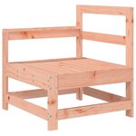 vidaXL Salon de jardin 3 Pièces bois massif douglas