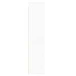 vidaXL Buffet haut Blanc Bois d'ingénierie