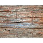 Nature Paravent de jardin écorce de pin naturel 1x3 m épaisseur 5 mm