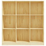 vidaXL Bibliothèque/Séparateur de pièce 104x33 5x110 cm pin massif