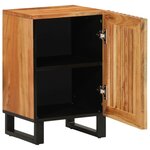 vidaXL Armoire de salle de bain 38x34x58 cm bois massif d'acacia