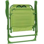 vidaXL Ensemble de bistro avec parasol pour enfants 3 Pièces Vert