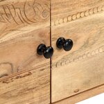 vidaXL Buffet 115x35x75 cm Bois d'acacia massif