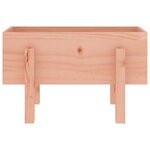 vidaXL Jardinière 62x30x38 cm bois massif douglas