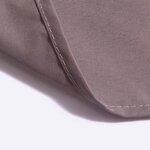 Madison Parasol de jardin Flores Luxe 300 cm rond taupe