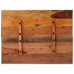 vidaXL Dessus de table rectangulaire 60x80 cm 15-16 mm Bois récupéré
