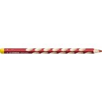 Crayon de couleur ergonomique easycolors gaucher rouge x 6 stabilo