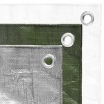 vidaXL Bâche 180 g/m² 6x10 m Vert PEHD