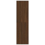 vidaXL Meuble TV mural Chêne marron 30 5x30x110 cm