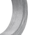 vidaXL Fil de liaison de clôture 250 m 3 8 mm Acier