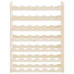 vidaXL Casier à vin 67 5x25x87 cm Bois de pin massif