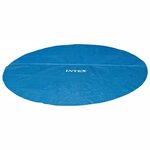 Intex Couverture solaire de piscine Bleu 470 cm Polyéthylène