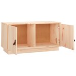 vidaXL Meuble TV 80x34x40 cm Bois de pin massif