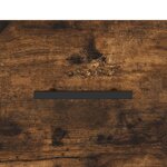 vidaXL Table basse Chêne fumé 50x50x40 cm Bois d'ingénierie