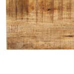 vidaXL Table basse 80x80x40 cm Bois de manguier massif