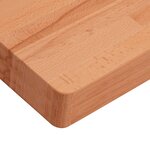 vidaXL Établi 100x60x83 cm bois massif de hêtre rectangulaire
