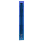 Classeur 4 anneaux 30mm polypropylène chromaline 10/10e Krea Cover - A4 maxi, bleu EXACOMPTA