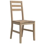 vidaXL Ensemble à dîner 7 Pièces Bois d'acacia solide