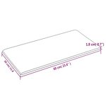 vidaXL Panneaux muraux 12 Pièces Bleu 60x30 cm Tissu 2 16 m²