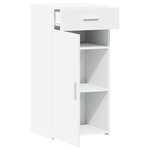 vidaXL Buffet blanc 45x42 5x93 cm bois d'ingénierie