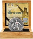 Pièce de monnaie en Argent 2000 Francs g 62.2 (2 oz) Millésime 2024 Robert Lewandowski TOP SCORER