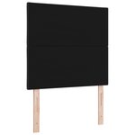Tête de lit vidaXL design blocs de diamant noire 100 cm tissu