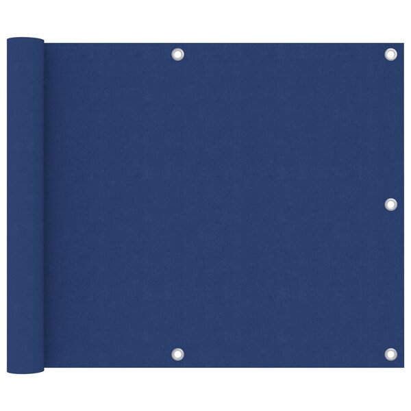 vidaXL Écran de balcon Bleu 75x300 cm Tissu Oxford