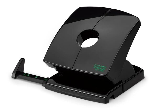 NOVUS Perforateur 2 trous B230 RE+NEW éco-responsable, capacité 30 feuilles. Coloris Noir
