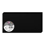 Paquet de 25 Cartes 210g pliée 106x213 noir Clairefontaine