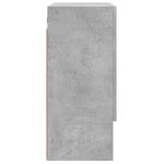 vidaXL Armoire murale gris béton 60x31x70 cm bois d'ingénierie