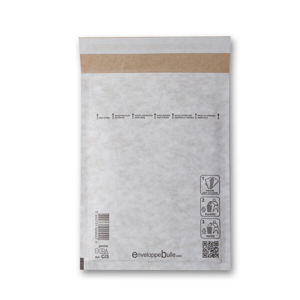 Lot de 400 enveloppes à bulles extra c/3 format 150x215 mm